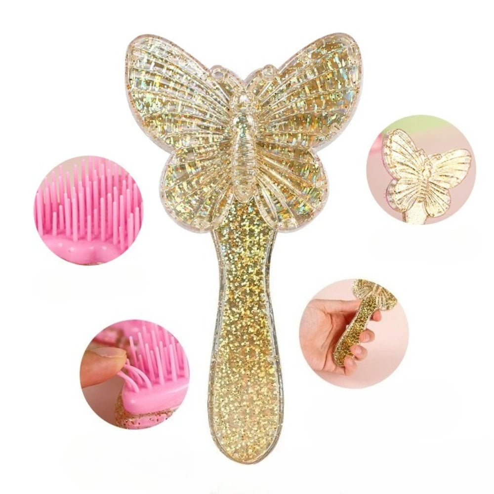 Butterfly Air Cushion Massage Comb – Anti-Tangle Hair Styling Hair Massage Comb PLUSH