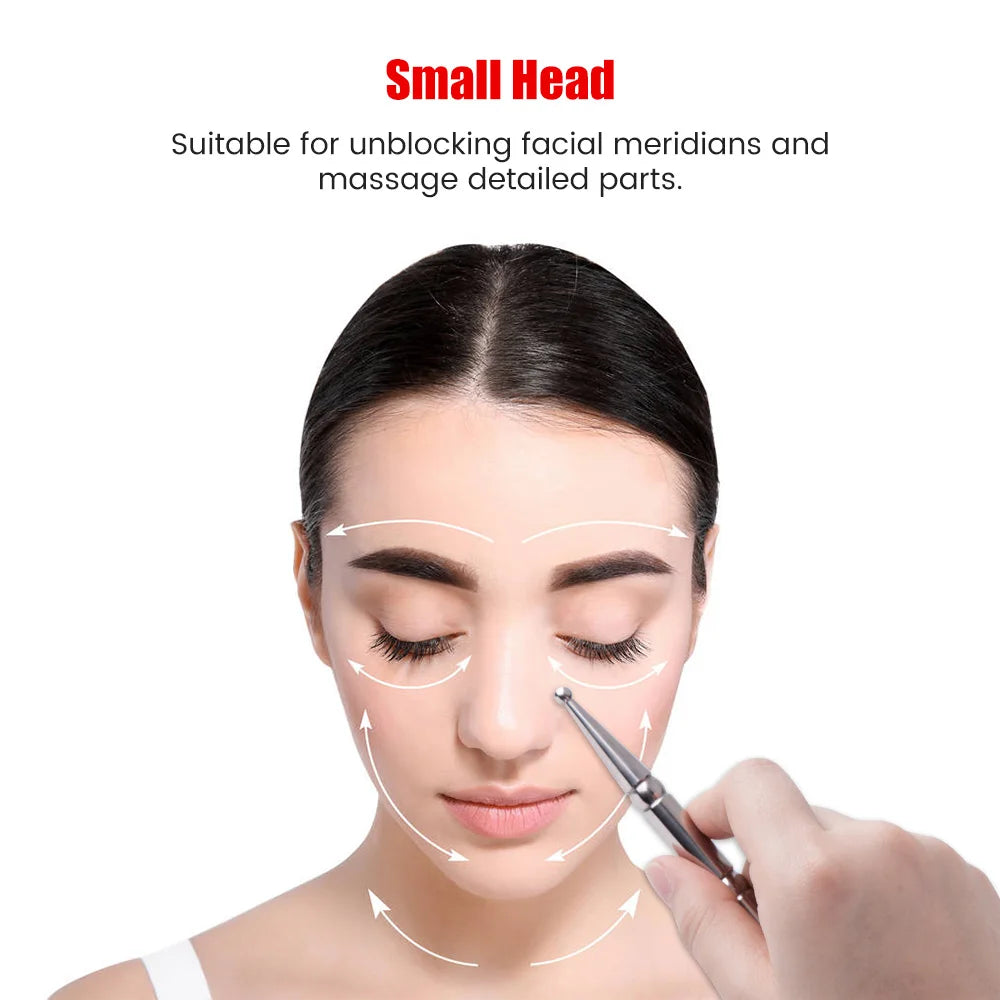 Stainless Steel Acupressure Massage Stick | Meridian Energy Pen Acupressure Massage Tool PLUSH