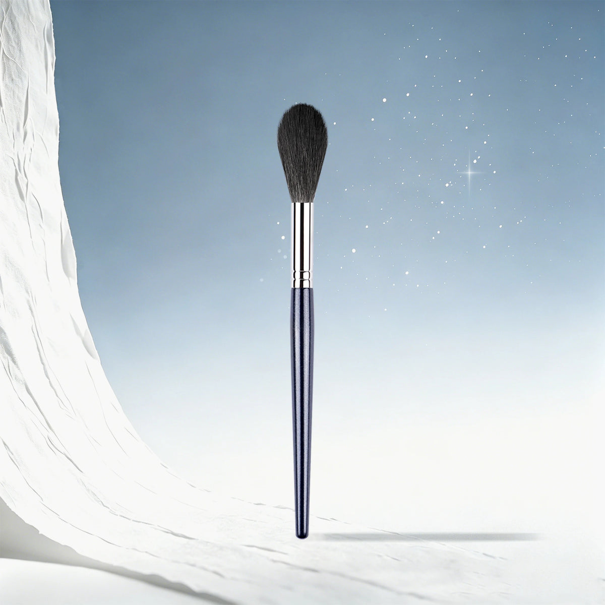 PLUSH Galaxy Goat Hair Tapered Highlighter Makeup Brush Highlighter Makeup Brush PLUSH