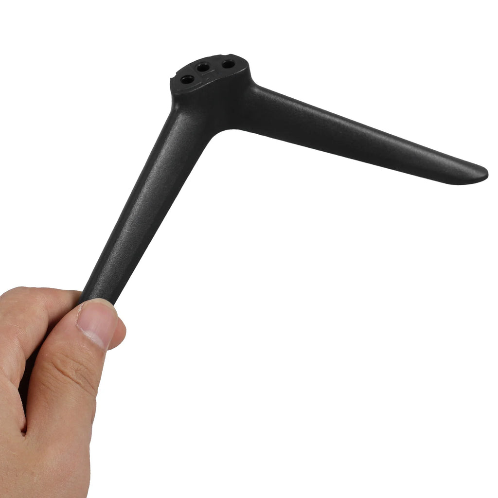 Universal TV Stand Replacement Legs – Double Hole Plastic Feet TV Stand Legs PLUSH