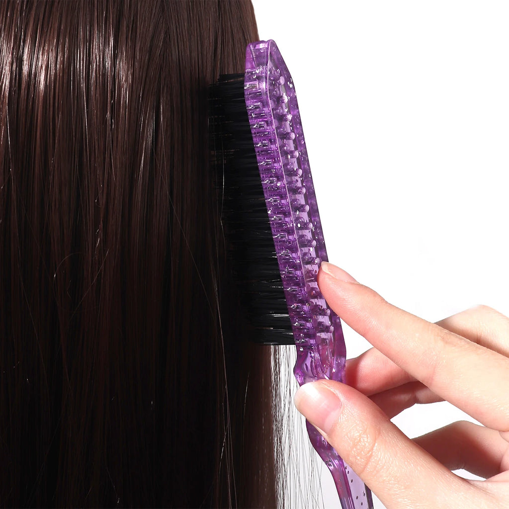 Professional Back Comb Fine Line Hair Brush – Styling Tool Hair Styling Comb PLUSH