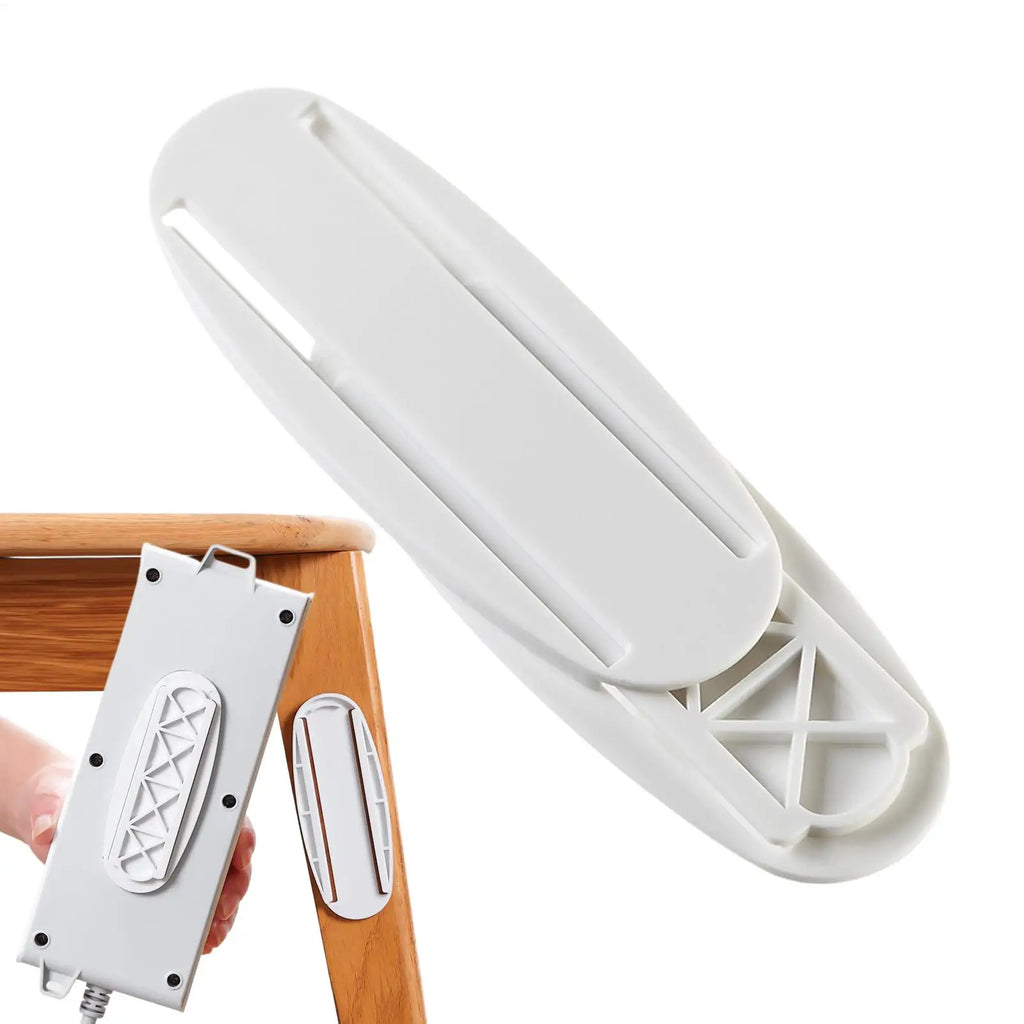 Self-Adhesive Power Strip Holder & Wall Mount Cable Organizer Cable & Socket Organizer PLUSH