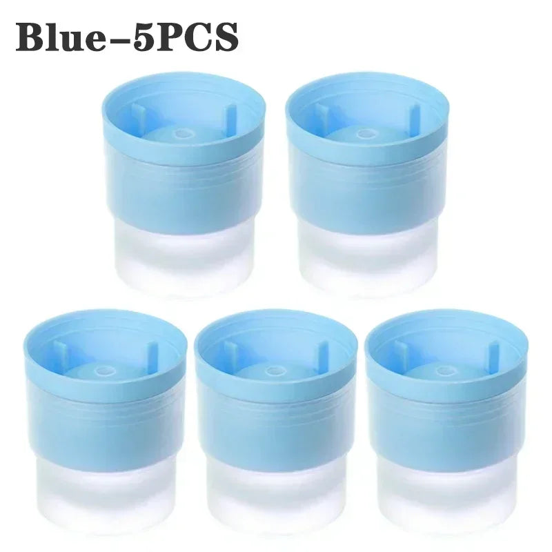 Silicone Ice Ball Mold – Round Ice Cube Tray for Whiskey Ice Ball Mold PLUSH Blue-5PCS
