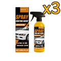 Hikmarion Nano Ceramic Car Coating Spray – Hydrophobic Polish Car Ceramic Coating PLUSH 120ml Boxed x 3