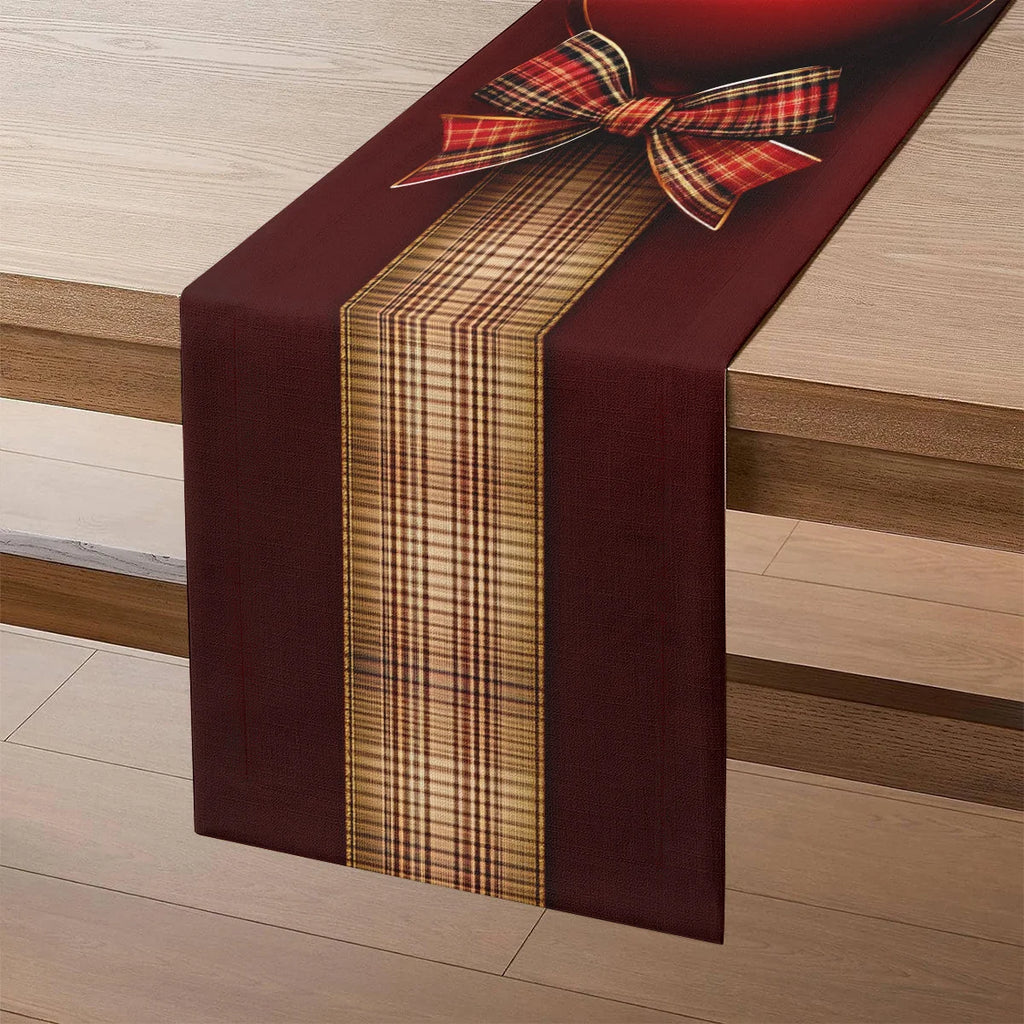 Valentine's Day Heart Table Runner – 3 Sizes, 100% Polyester Table Runner PLUSH