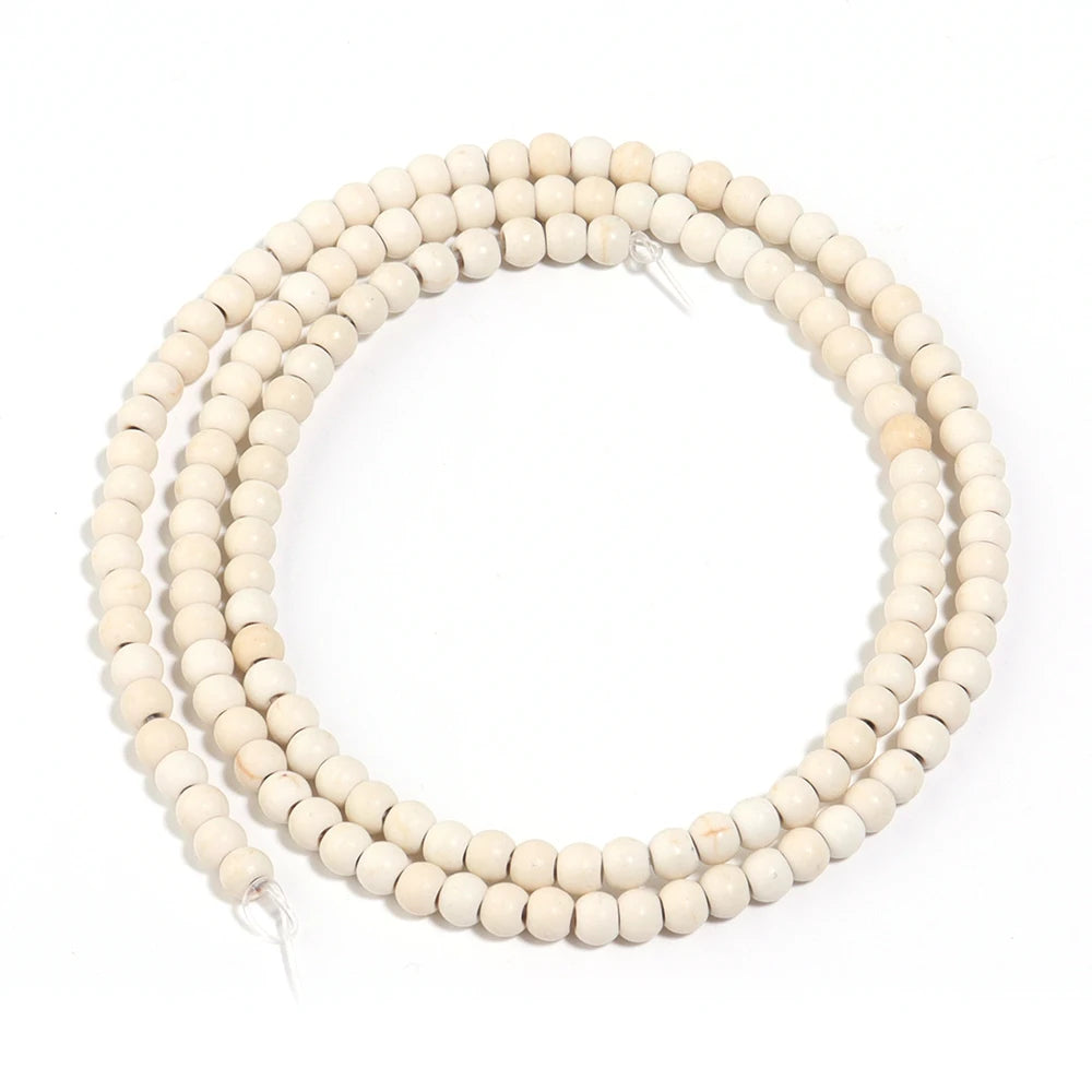 White Turquoise Stone Beads 3-20mm | DIY Jewelry Making Stone Jewelry Beads PLUSH 3mm-ap140pcs