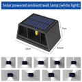 COB Solar Wall Light Dusk to Dawn – IP65 Outdoor LED Lamp Solar Outdoor Wall Light PLUSH White Light