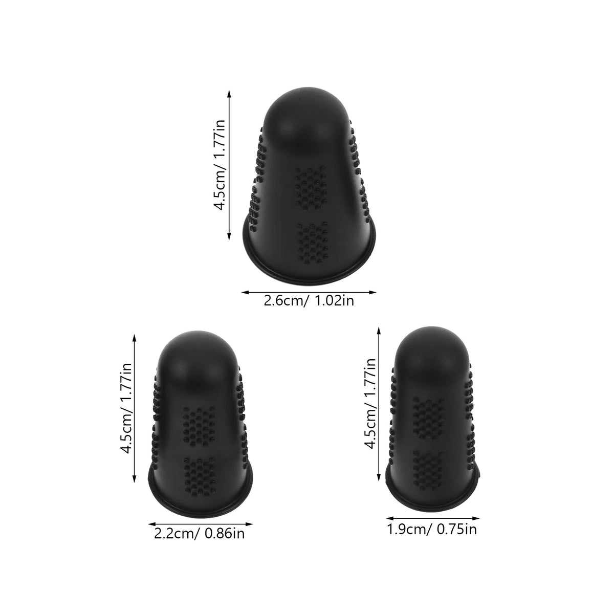 12pcs Silicone Finger Protectors – Heat Resistant Non-Slip Caps Silicone Finger Guards PLUSH