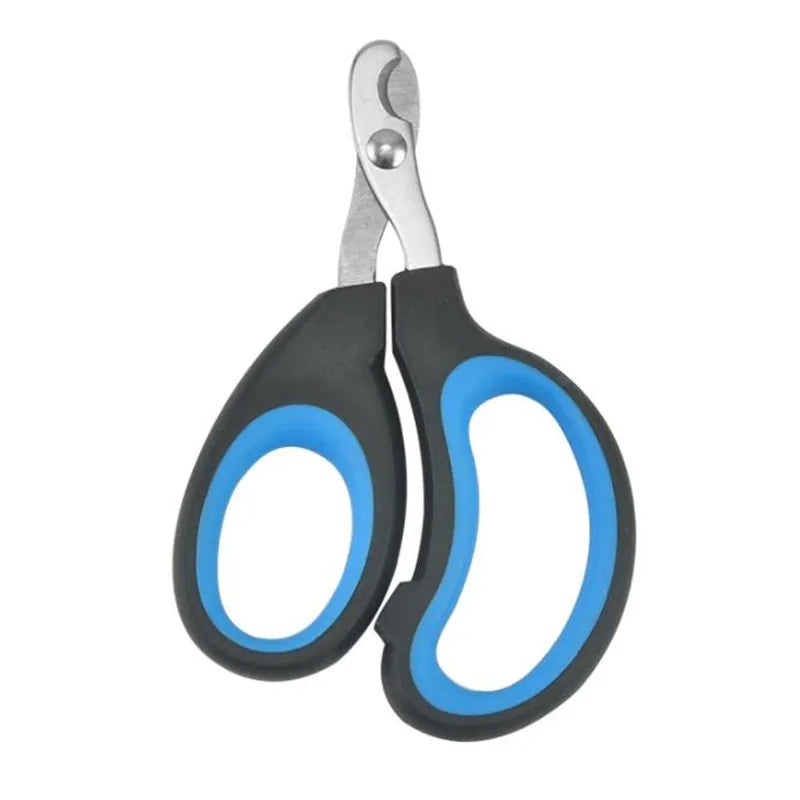 Professional Pet Nail Clippers for Small Dogs, Cats & Rabbits Pet Nail Clipper PLUSH Black Blue