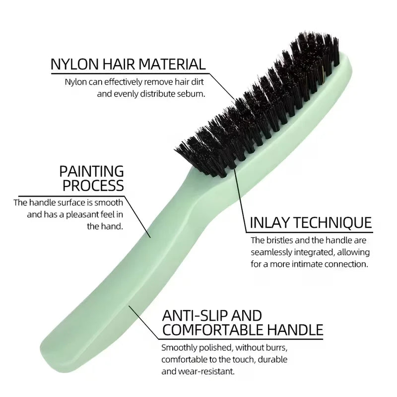 Nylon Detangler Comb – Frizz-Free Silky Hair for Men & Women Hair Detangler Comb PLUSH