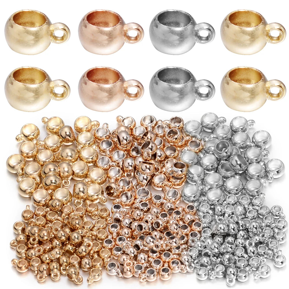 CCB Big Hole Spacer Beads 6–16mm | DIY Jewelry Making 30–100pcs Jewelry Spacer Beads PLUSH