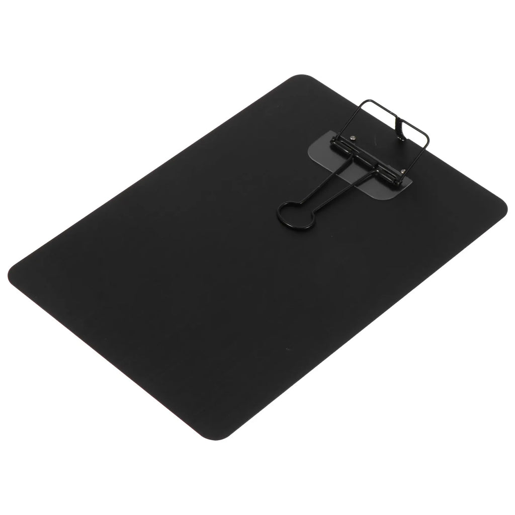 A5 Stainless Steel Clipboard – Lightweight Metal Paper Holder Metal Clipboard PLUSH