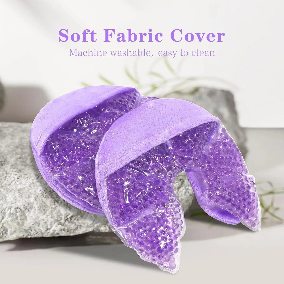 Hot Cold Gel Bead Breast Therapy Pack – Reusable Nursing Pad Breast Therapy Pack PLUSH