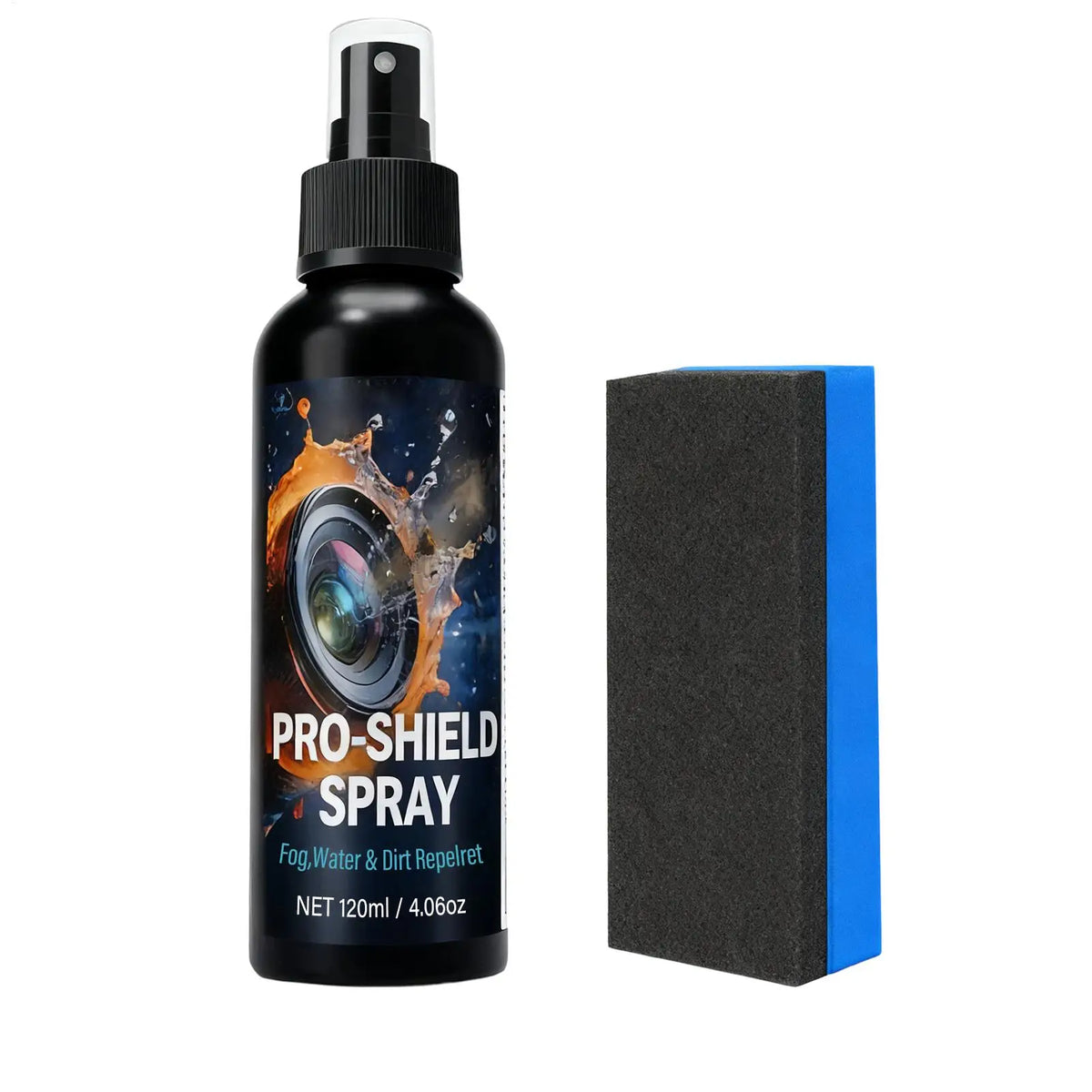 Screen & Lens Cleaner Spray Kit 120ml – Anti-Fog Formula Lens Cleaning Kit PLUSH