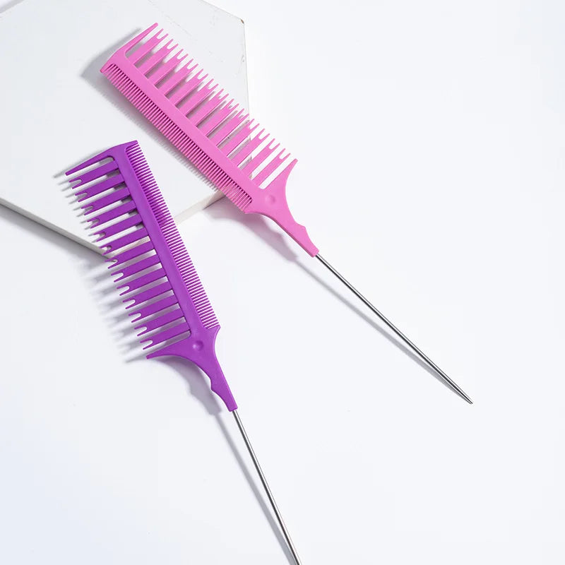 Double-Side Tip-Tail Hair Dyeing & Highlighting Comb Hair Dyeing Comb PLUSH