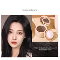 Waterproof Hair Shadow Powder – Hairline & Root Touch-Up Hair Touch-Up Powder PLUSH Black