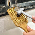 2-in-1 Hair Brush & Comb Cleaning Tool – Dust Remover Hair Brush Cleaner PLUSH 1Pc Grey