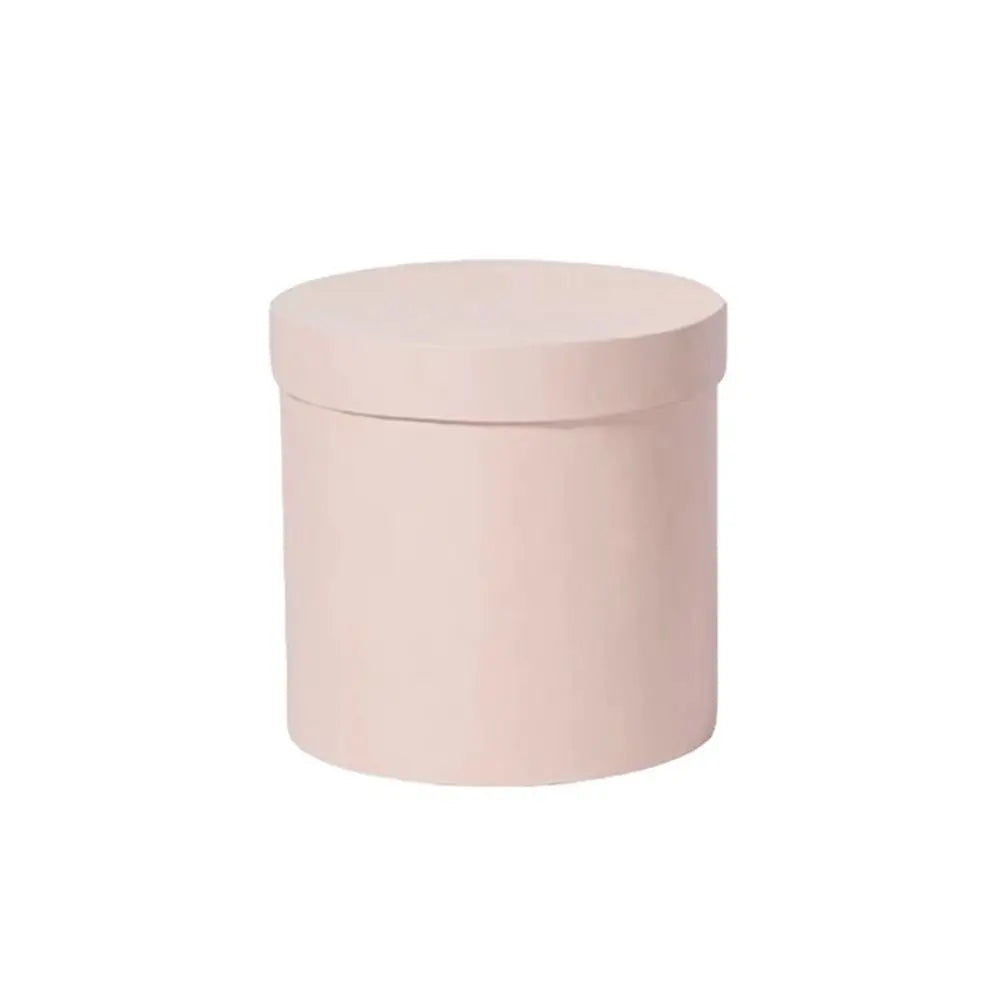 Round Floral Bouquet Gift Box – Flower Hug Bucket Packaging Flower Gift Box PLUSH pink
