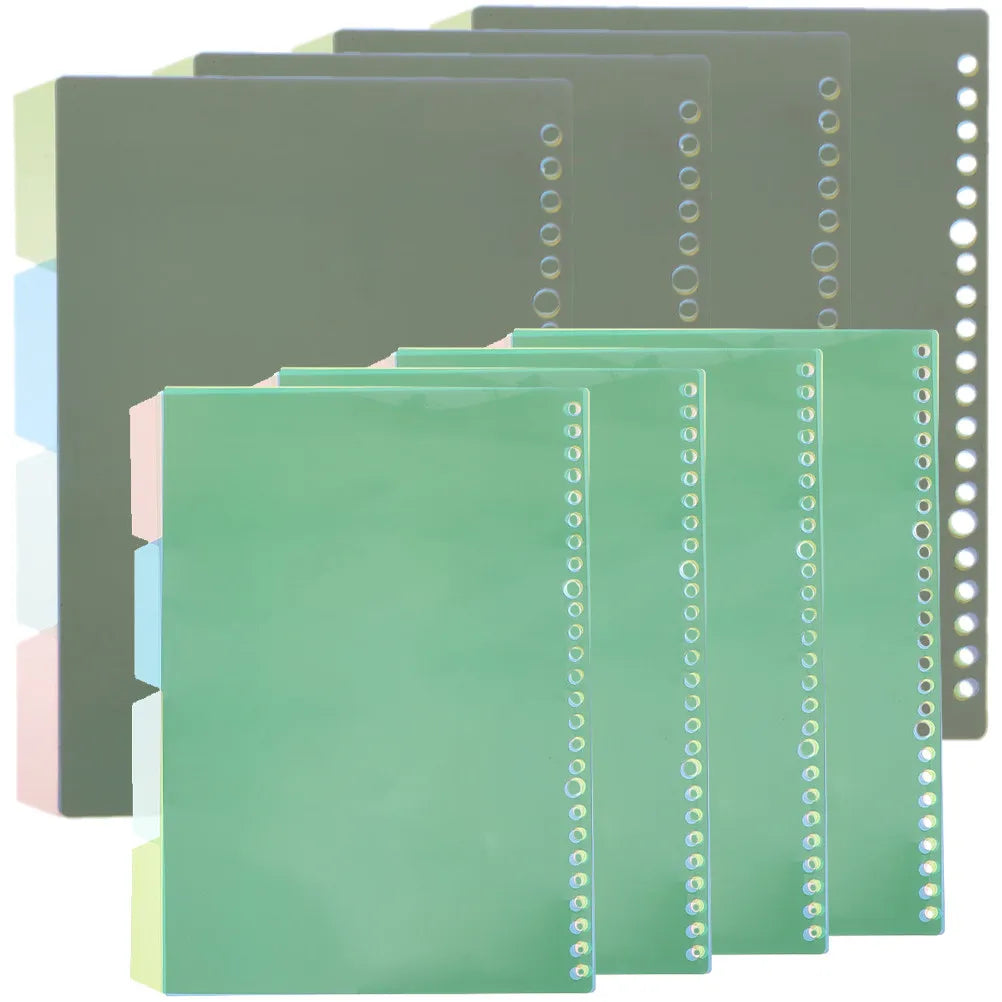 Index Binder Dividers 8 Sets – Colored Page Separators Binder Dividers PLUSH Default Title