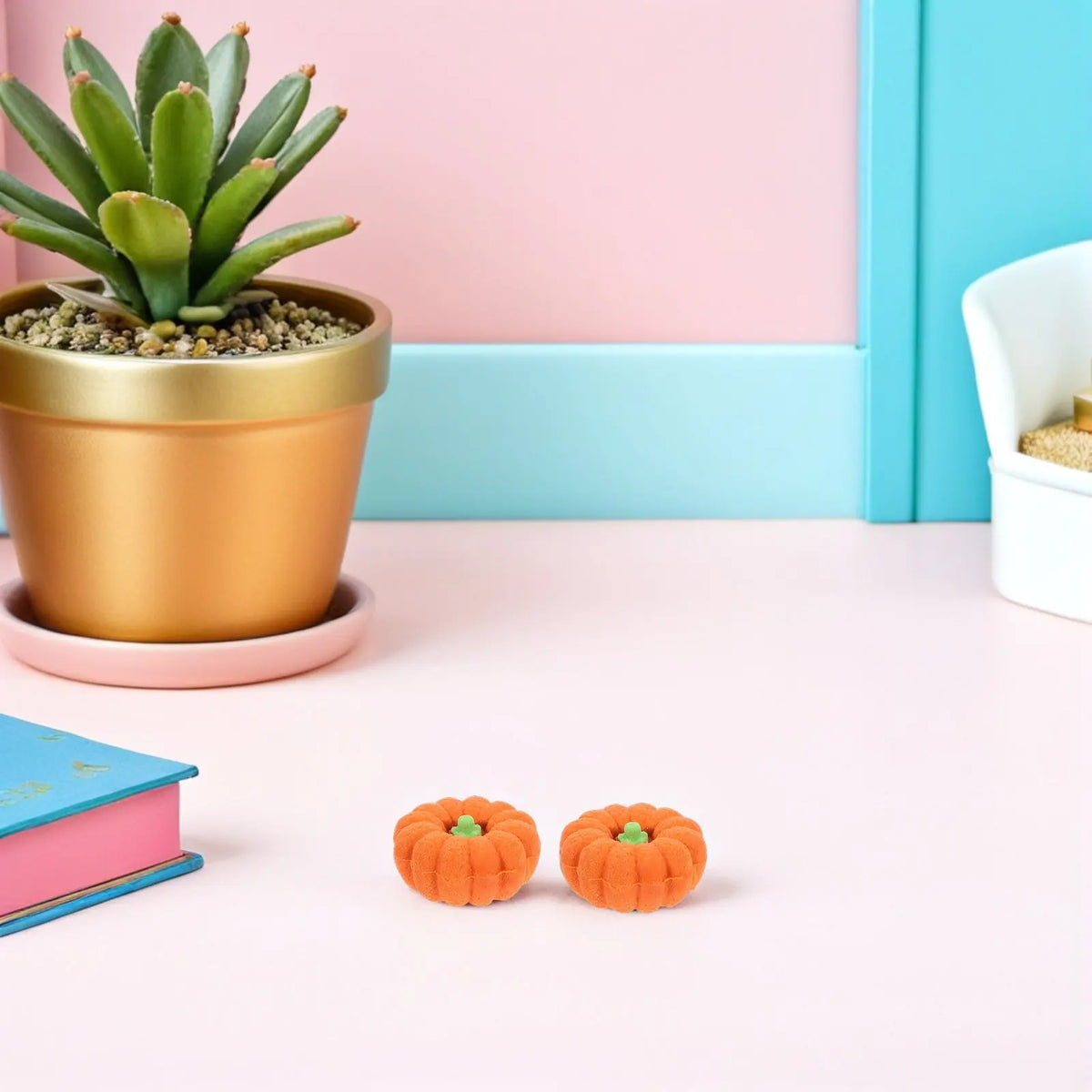 80pcs Mini 3D Pumpkin Erasers – Fall Kawaii School Stationery Novelty Erasers Set PLUSH Default Title