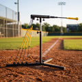 Baseball Training Stand with Hitting Arm – Batting Practice Tee Baseball Swing Trainer PLUSH Default Title