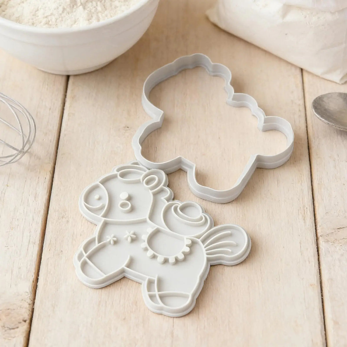 2026 Year of the Horse Cookie Cutter – DIY Fondant Mold Cookie Cutter Mold PLUSH