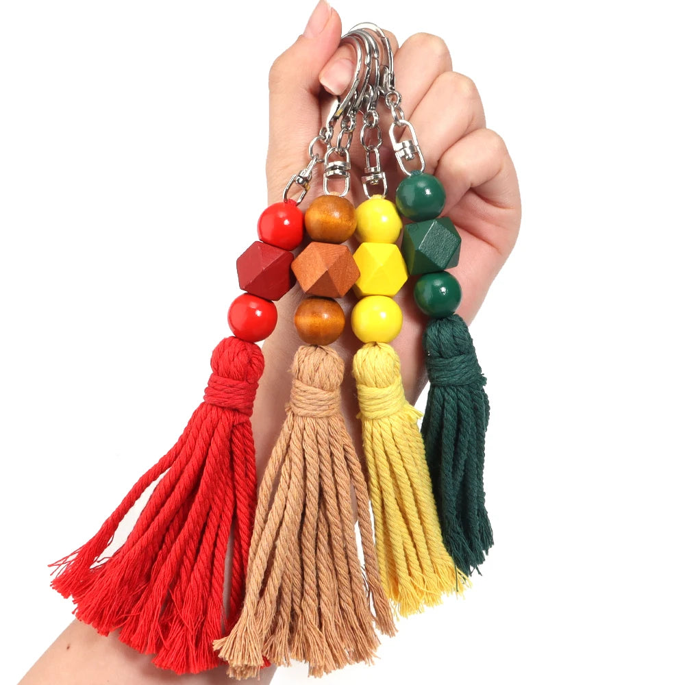 Colorful Geometric Wood Spacer Beads 10-30mm | DIY Jewelry Wood Spacer Beads PLUSH