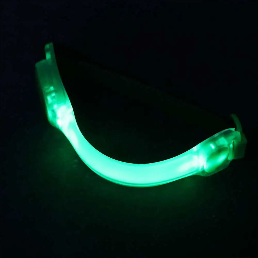 Adjustable LED Light-Up Armband – Glow Running Wristband LED Sports Armband PLUSH