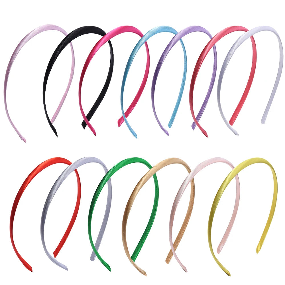 10pcs 9mm Fabric Cover Hairband Blank Base – DIY Hair Hoops DIY Hairband Base PLUSH