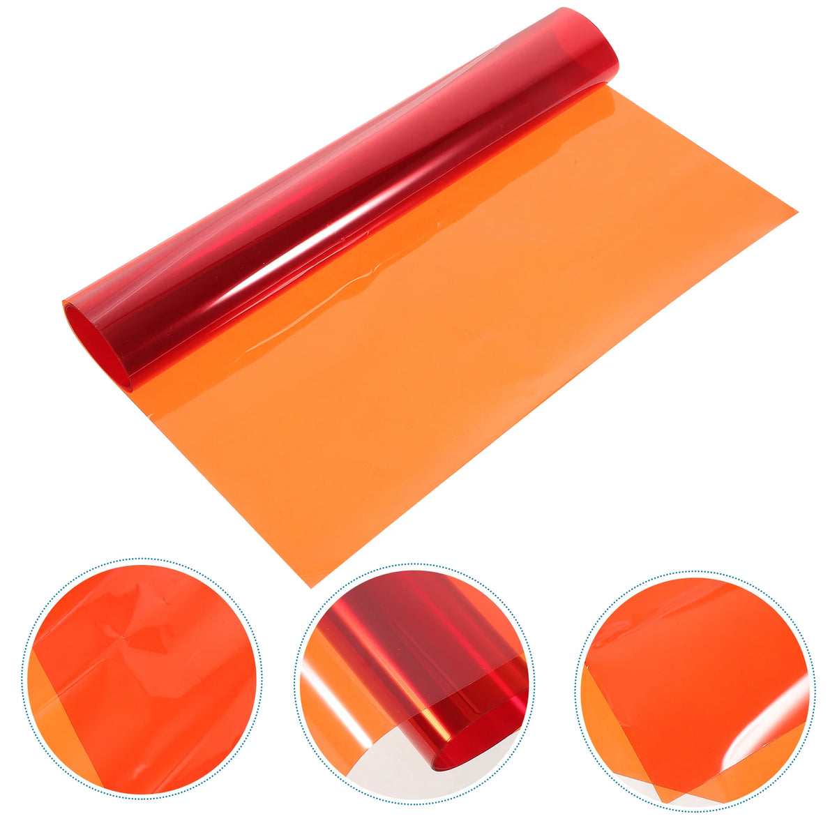 Color Correction Gel Light Film – Amber & Orange Camera Filters Photography Gel Filter PLUSH