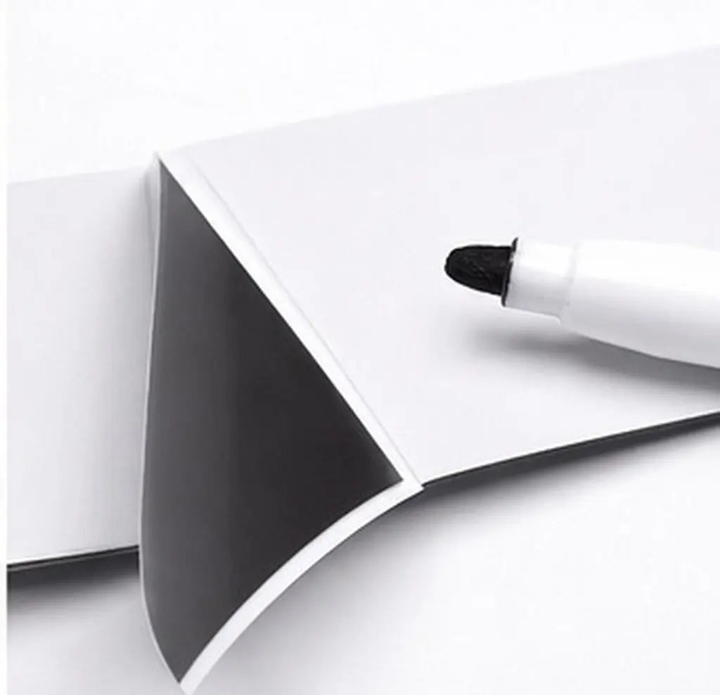 Magnetic Dry Erase Labels 30mm Reusable Writable Roll Magnetic Label Roll PLUSH