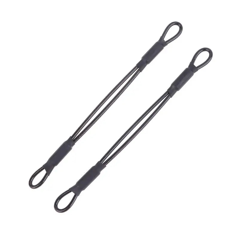 Stainless Steel Motorcycle Helmet Lock Cable – 2/5/10 Pcs Helmet Lock Cable PLUSH 2pcs