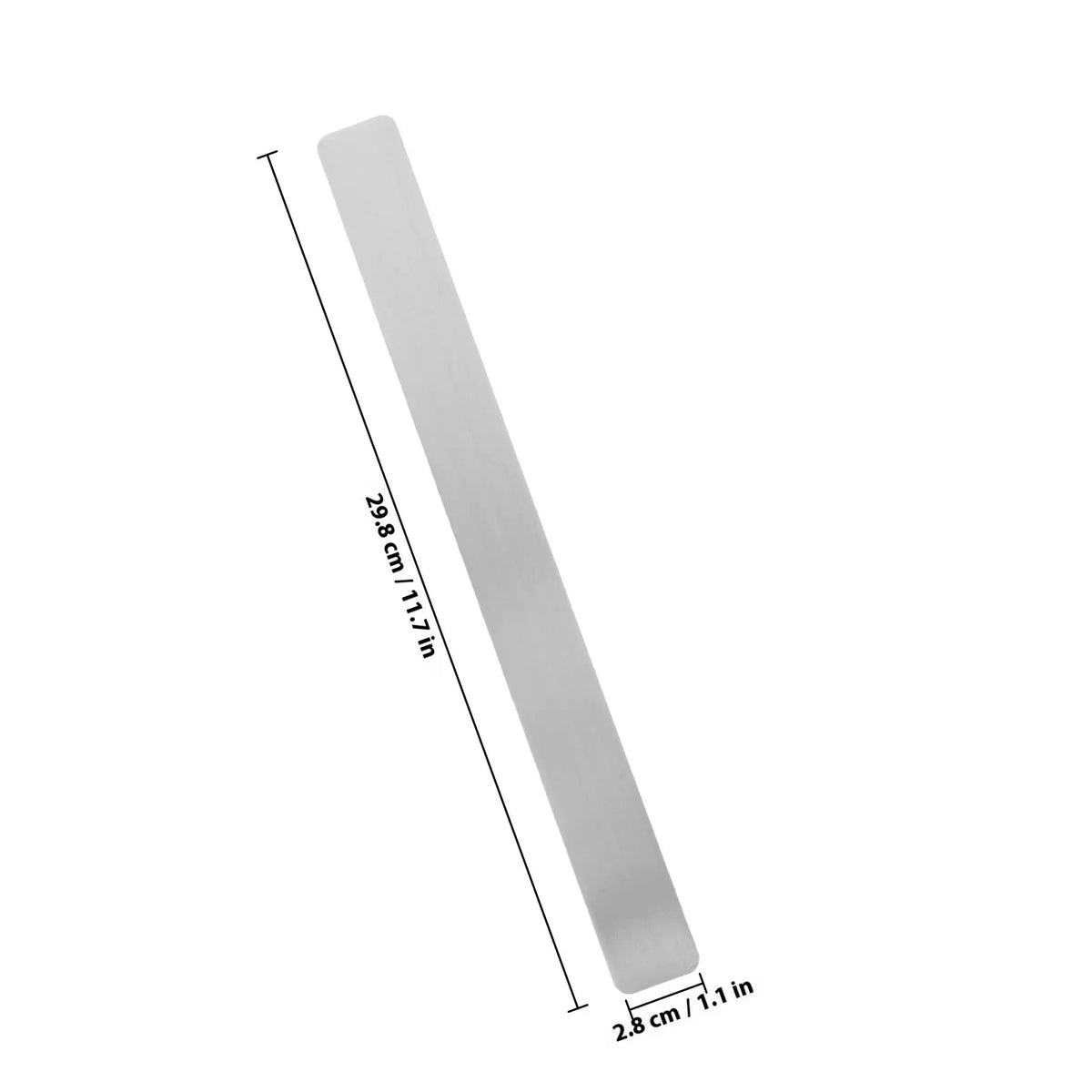 2Pcs Adhesive Iron Bulletin Board Strips | Magnetic Wall Display Magnetic Wall Strip PLUSH