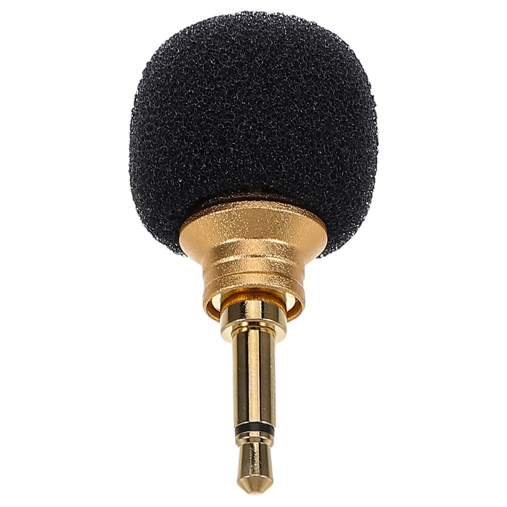 Mini Plug-In Condenser Mic for Smartphone, Tablet & Laptop Plug-In Microphone PLUSH