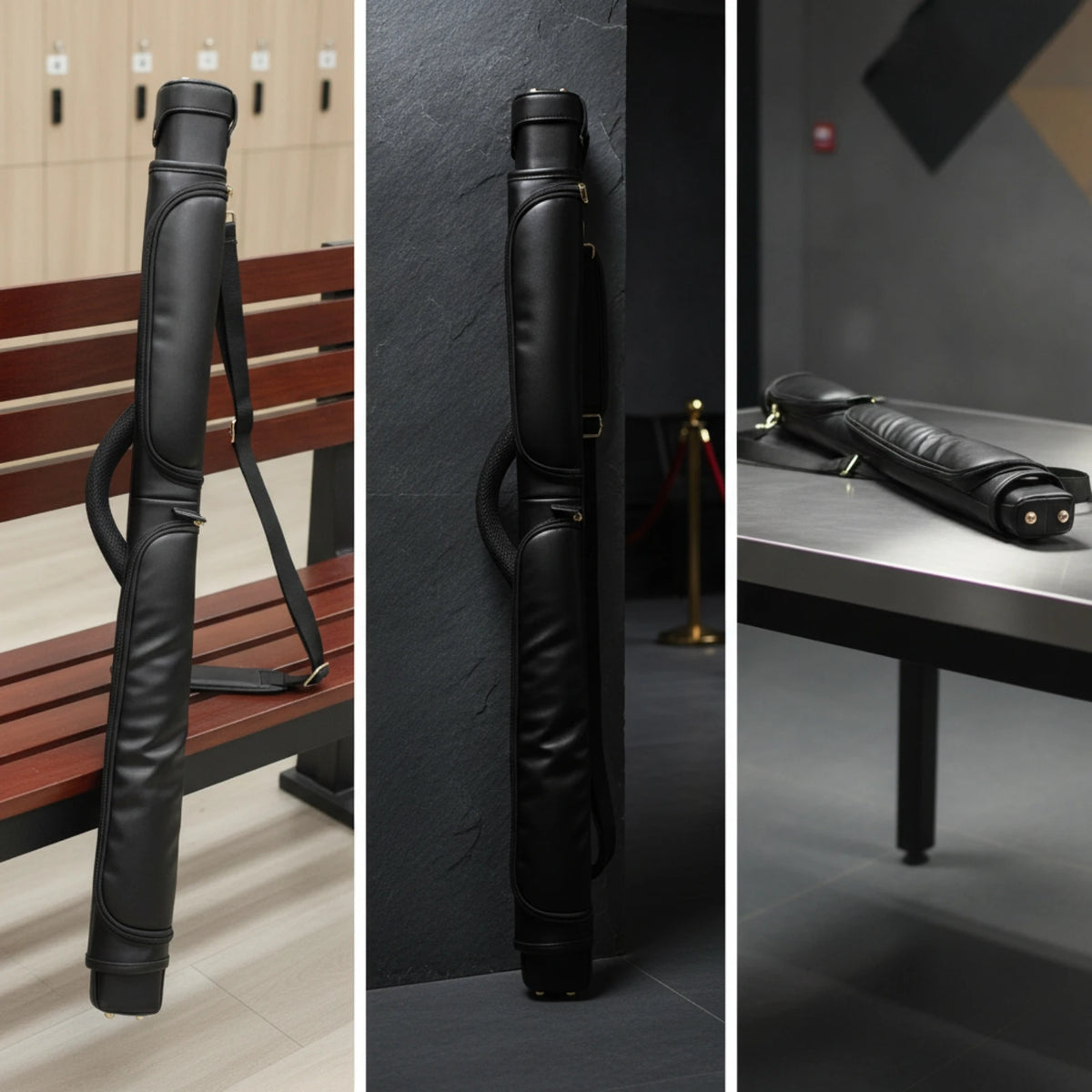 Pyramid Billiard Cue Case – Padded, Portable 91cm Billiard Cue Case PLUSH