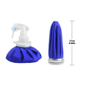 Reusable Fillable Ice & Hot Water Pack Bag – Multipurpose 6" Ice & Hot Pack Bag PLUSH Blue