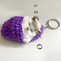 Cute Mini Plush Cat Keychain with Sound – Cat Lover Gift Plush Keychain PLUSH E