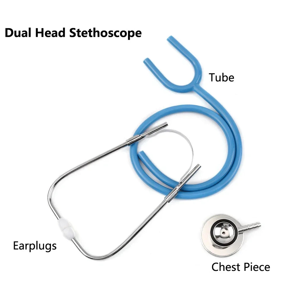 XceeFit Dual Head Stethoscope – Doctor, Nurse & Vet Dual Head Stethoscope PLUSH