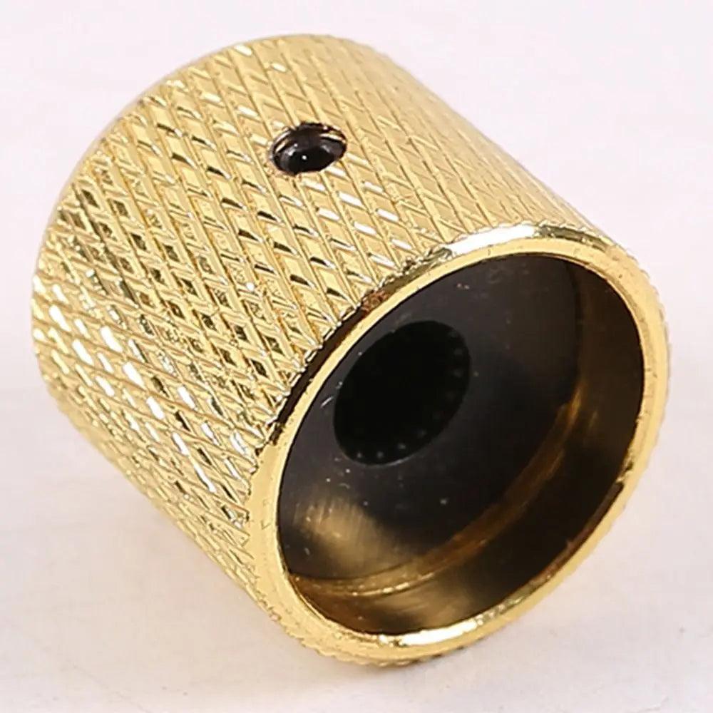 4PCS Electric Guitar Volume Knobs 18mm Metal Dome Set Guitar Knob Set PLUSH
