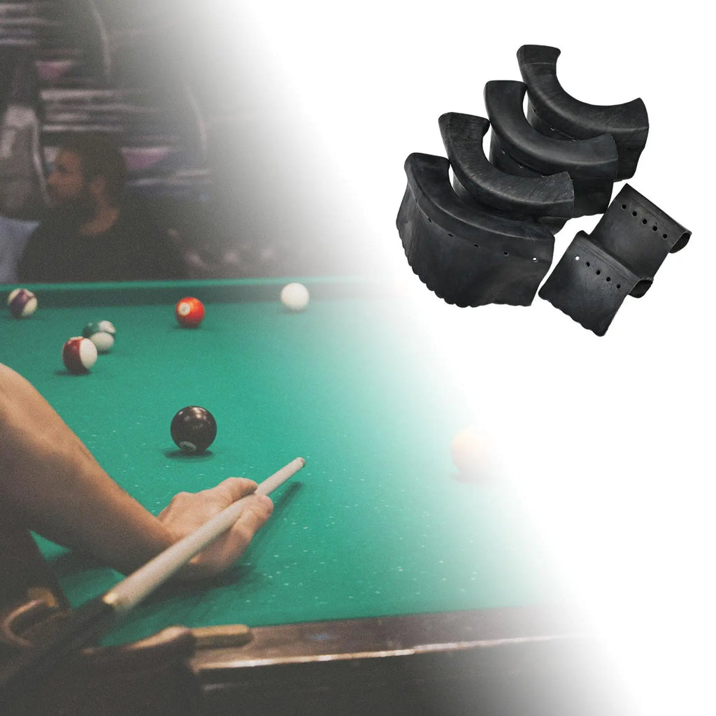 PU Leather Pool Table Pocket Liners – 6-Piece Replacement Kit Billiard Pocket Liners PLUSH