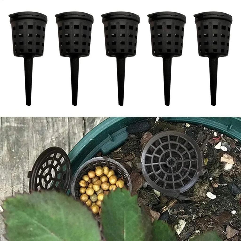 10pcs Slow Release Fertilizer Mesh Baskets for Bonsai & Pots Fertilizer Mesh Basket PLUSH