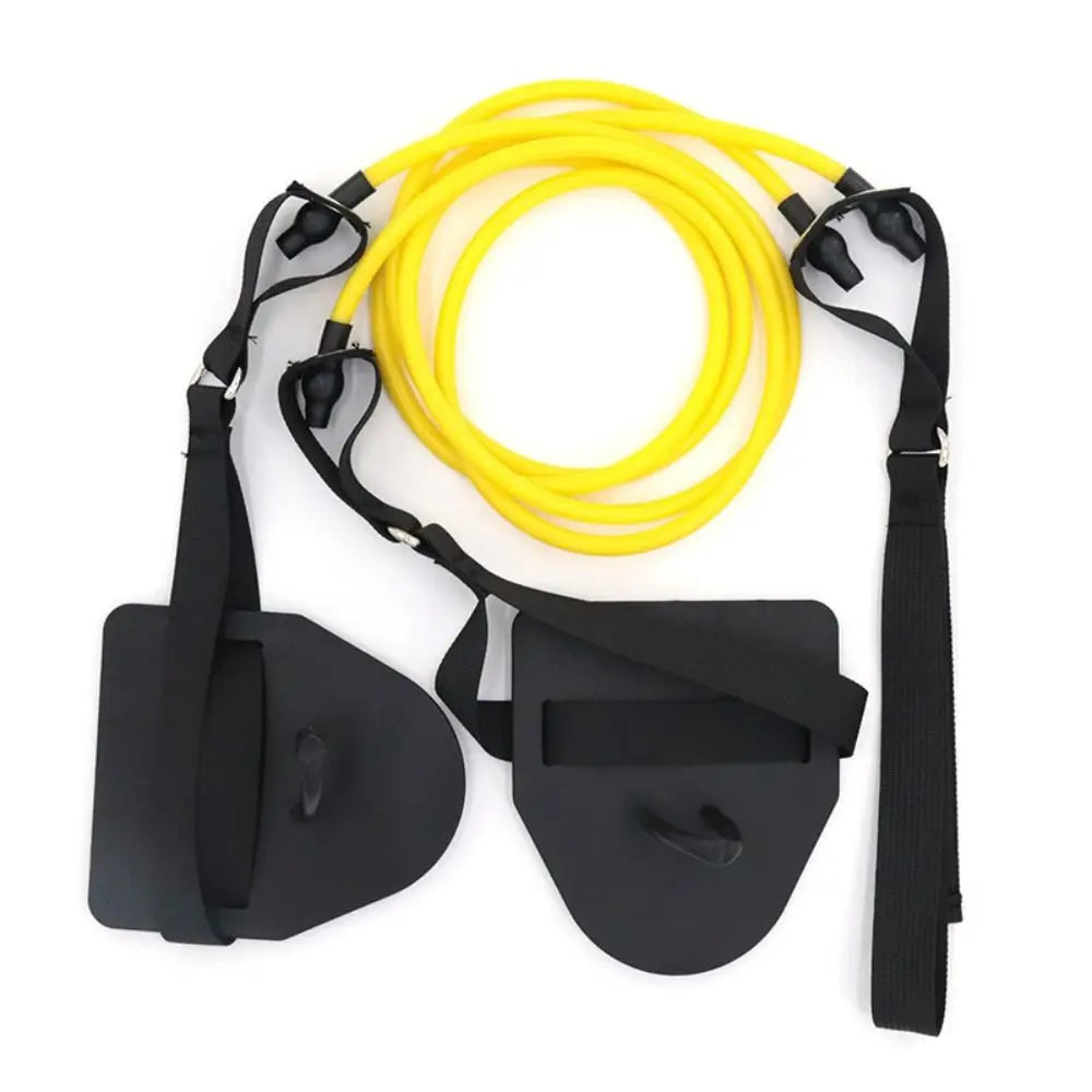Webbed Hand Paddles & Resistance Bands – Swim Strength Trainer Swim Training Paddles PLUSH -20 pound
