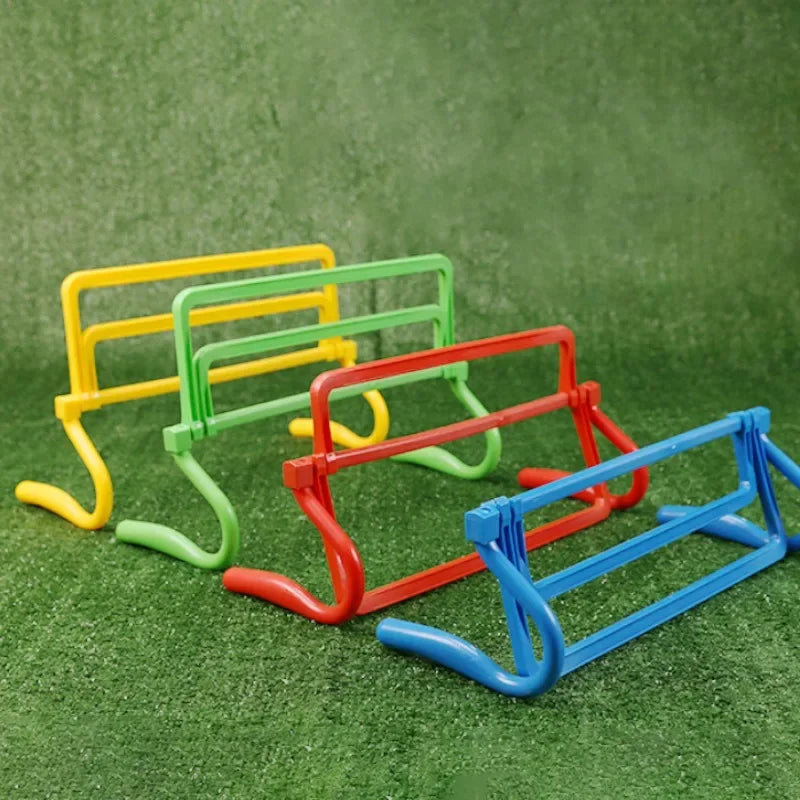 Foldable Adjustable Agility Hurdles – Soccer Football Training Agility Training Hurdles PLUSH