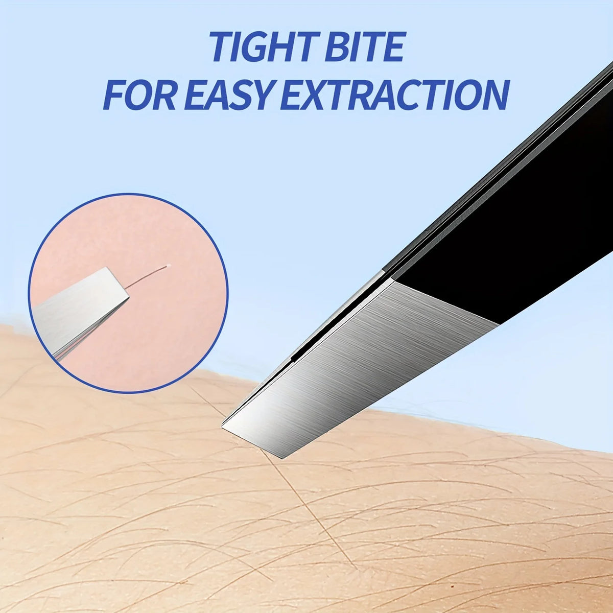 Precision Stainless Steel Slant Tip Eyebrow Tweezers | Ouriner Eyebrow Tweezers PLUSH