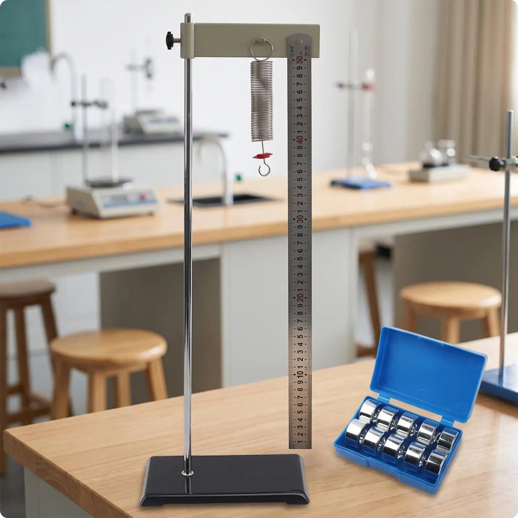 Hooke's Law Apparatus – Vertical Physics Experiment Kit Physics Experiment Kit PLUSH