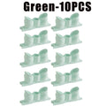 Bow Tie Plaster Candlestick Holder – 3 Colors Home Decor Candle Holder PLUSH Green-10PCS