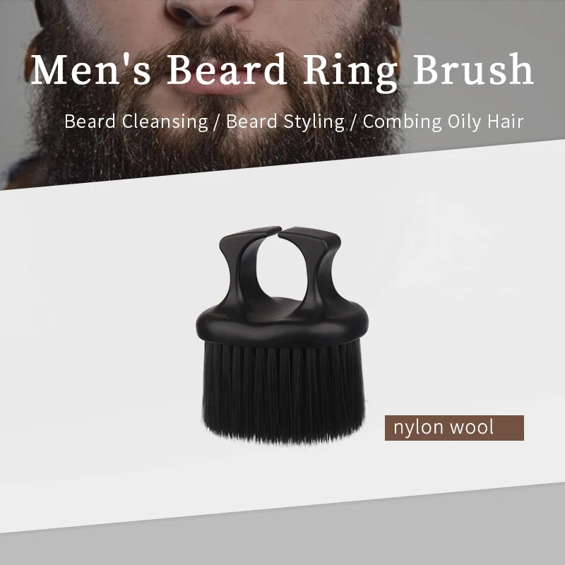 Professional Hair Sweeping Brush & Beard Cleaning Comb Hair Grooming Brush PLUSH