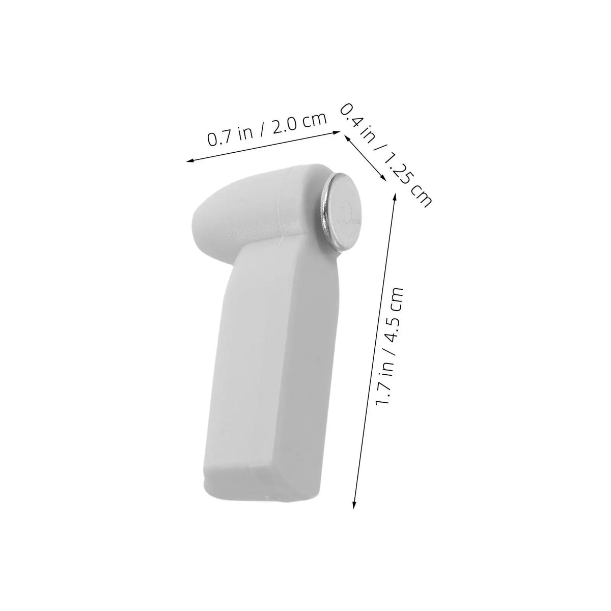 40 Pcs Reusable Magnetic Security Tags Light Grey Retail Retail Security Tags PLUSH