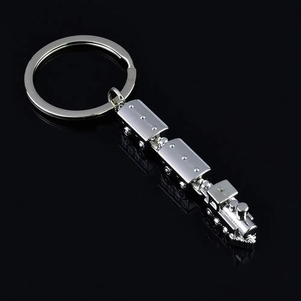 Train Shaped Metal Key Chain – Zinc Alloy Fashion Key Ring Fashion Key Chain PLUSH