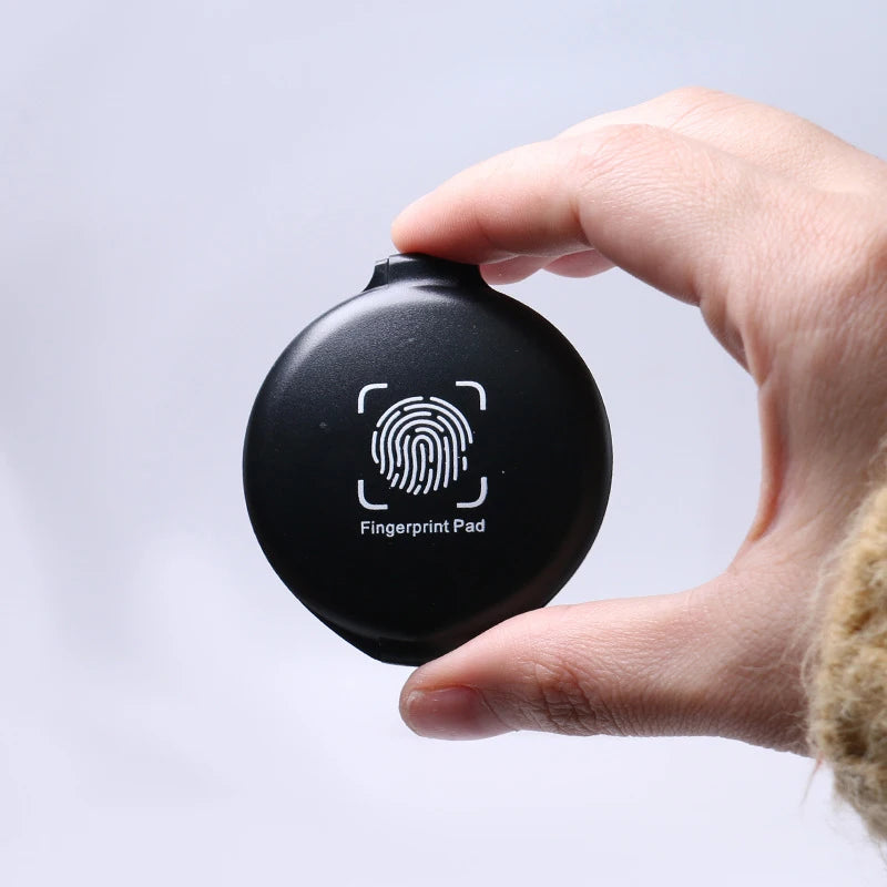 Fingerprint Ink Pad – Thumbprint Stamp for Notary & ID Cards Fingerprint Ink Pad PLUSH